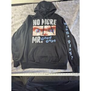 Chucky | Men’s “No More Mr. Good Guys” Hoodie Sweater | Size Large